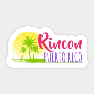 Life's a Beach: Rincon, Puerto Rico Sticker